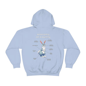 Bunny Silver - Hoodie Hoodie Artworktee Light Blue S 