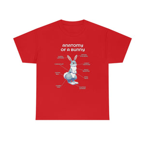 Bunny Silver - T-Shirt T-Shirt Artworktee Red S 