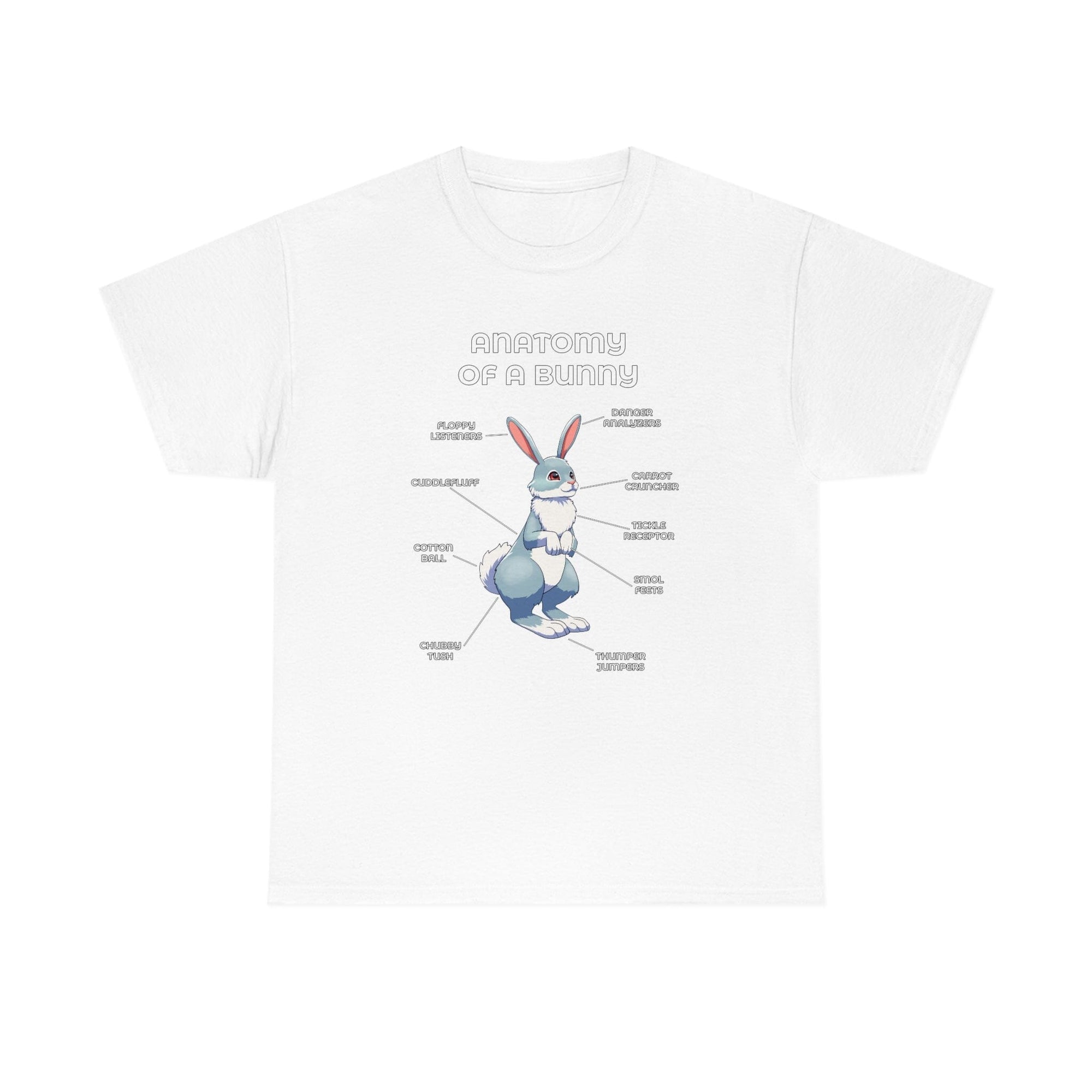 Bunny Silver - T-Shirt T-Shirt Artworktee White S 