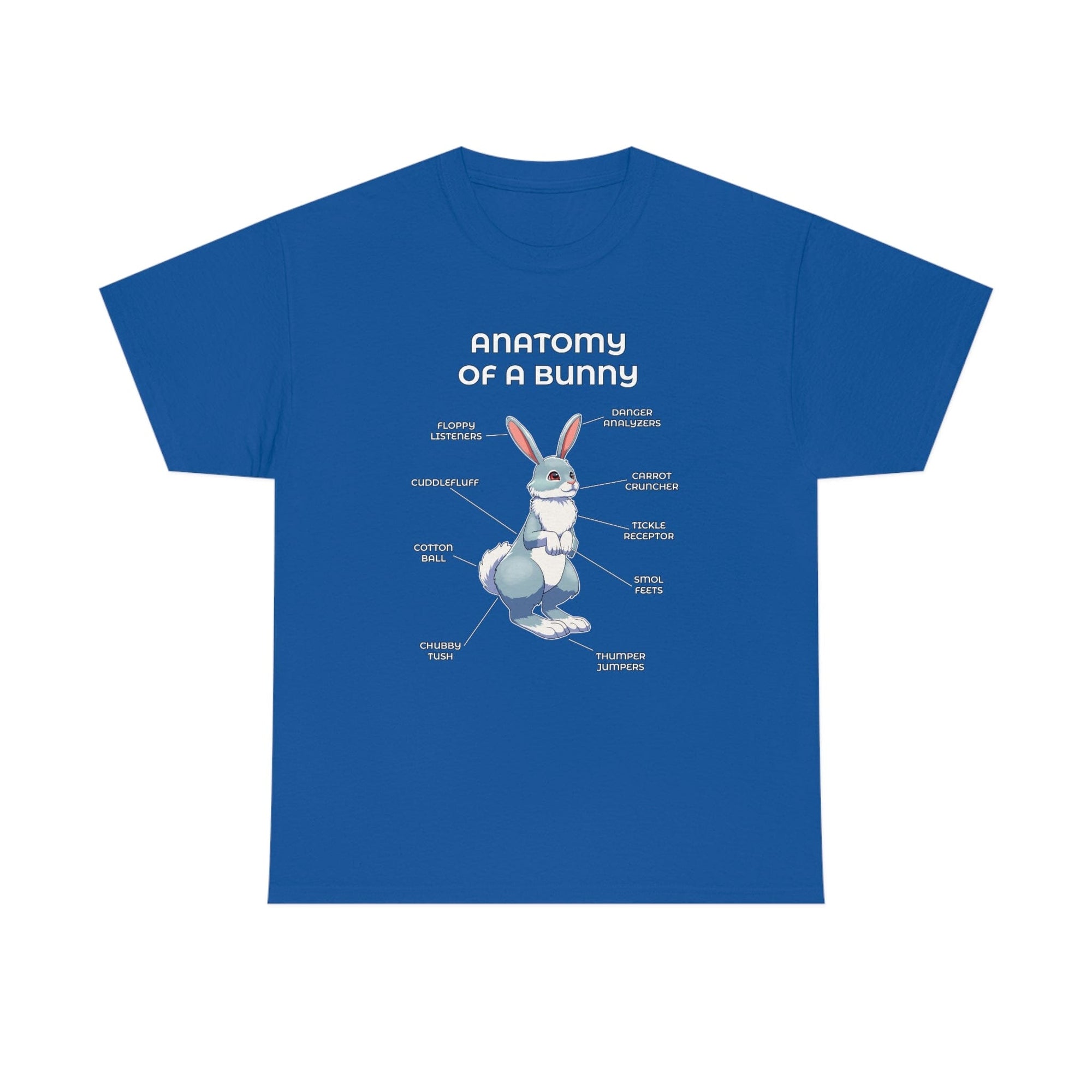 Bunny Silver - T-Shirt T-Shirt Artworktee Royal Blue S 