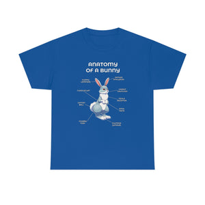 Bunny Silver - T-Shirt T-Shirt Artworktee Royal Blue S 