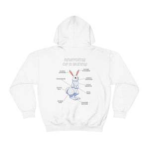 Bunny White - Hoodie Hoodie Artworktee White S 