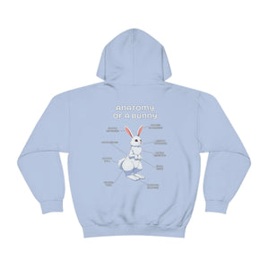 Bunny White - Hoodie Hoodie Artworktee Light Blue S 