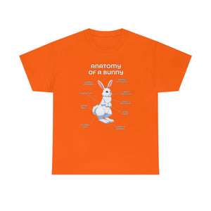 Bunny White - T-Shirt T-Shirt Artworktee Orange S 