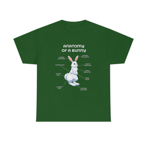Bunny White - T-Shirt T-Shirt Artworktee Green S 