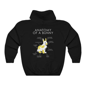 Bunny Yellow - Hoodie Hoodie Artworktee Black S 