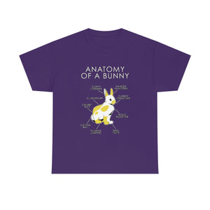 Bunny Yellow - T-Shirt T-Shirt Artworktee Purple S 