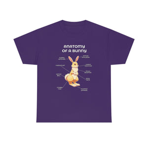 Bunny Yellow - T-Shirt T-Shirt Artworktee Purple S 