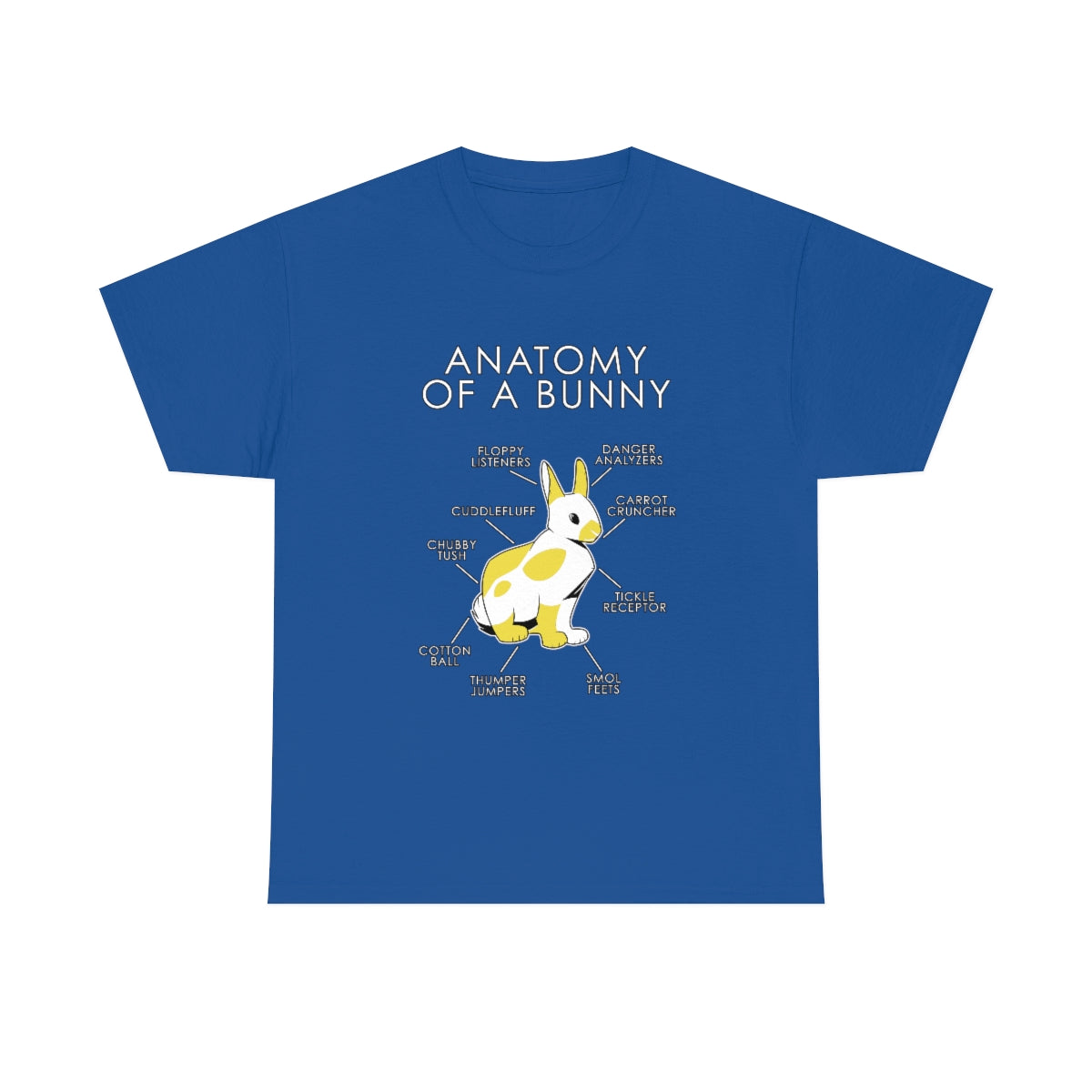 Bunny Yellow - T-Shirt T-Shirt Artworktee Royal Blue S 