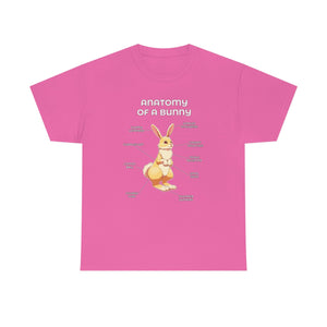Bunny Yellow - T-Shirt T-Shirt Artworktee Pink S 