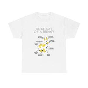 Bunny Yellow - T-Shirt T-Shirt Artworktee White S 