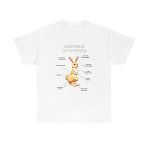 Bunny Yellow - T-Shirt T-Shirt Artworktee White S 
