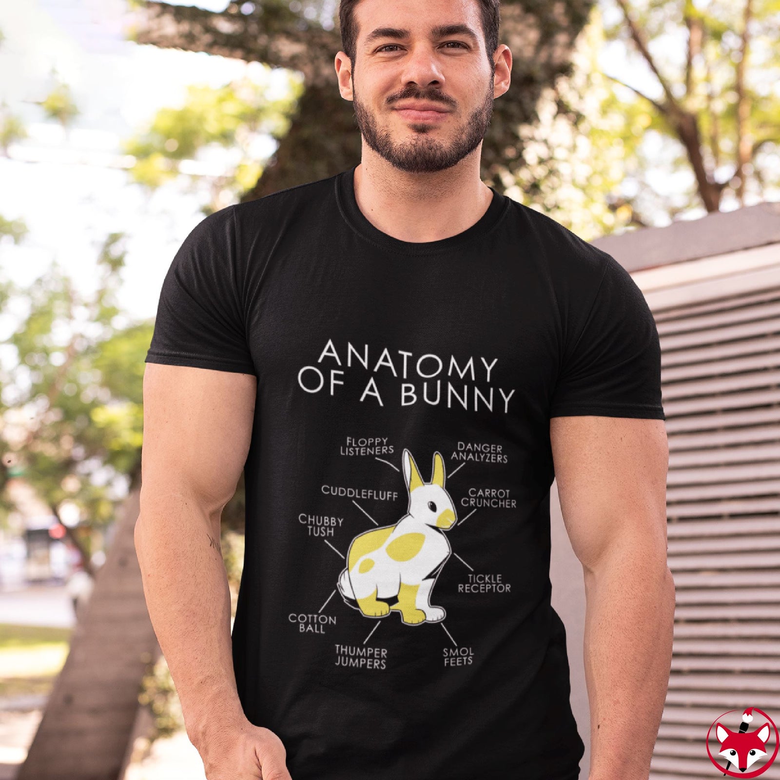 Bunny Yellow - T-Shirt T-Shirt Artworktee 