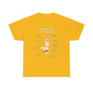 Bunny Yellow - T-Shirt T-Shirt Artworktee Gold S 
