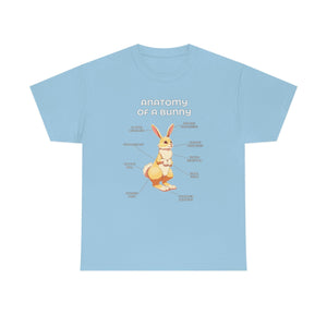 Bunny Yellow - T-Shirt T-Shirt Artworktee Light Blue S 