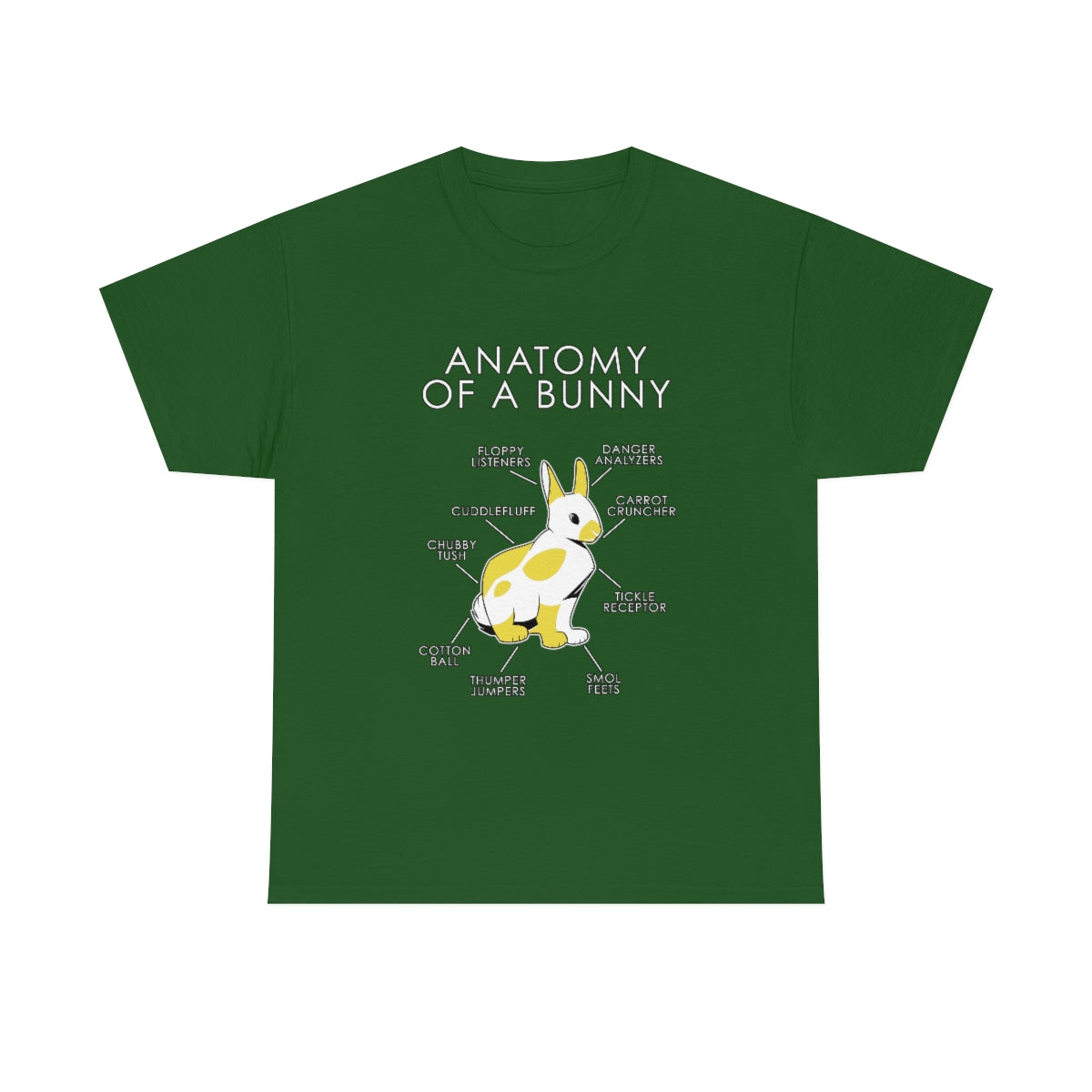 Bunny Yellow - T-Shirt T-Shirt Artworktee Green S 