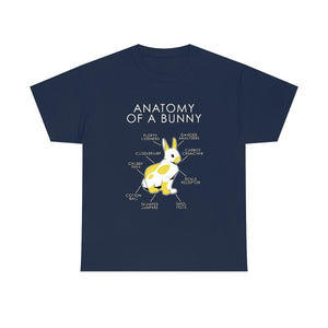 Bunny Yellow - T-Shirt T-Shirt Artworktee Navy Blue S 
