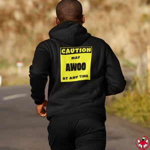 CAUTION! May AWOO at any time! - Hoodie Hoodie AFLT-Whootorca 