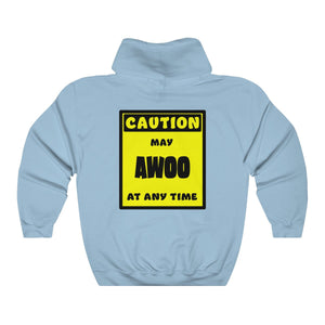 CAUTION! May AWOO at any time! - Hoodie Hoodie AFLT-Whootorca Light Blue S 