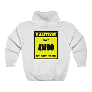 CAUTION! May AWOO at any time! - Hoodie Hoodie AFLT-Whootorca White S 
