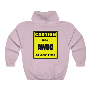 CAUTION! May AWOO at any time! - Hoodie Hoodie AFLT-Whootorca Light Pink S 