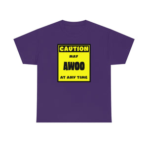 CAUTION! May AWOO at any time! - T-Shirt T-Shirt AFLT-Whootorca Purple S 