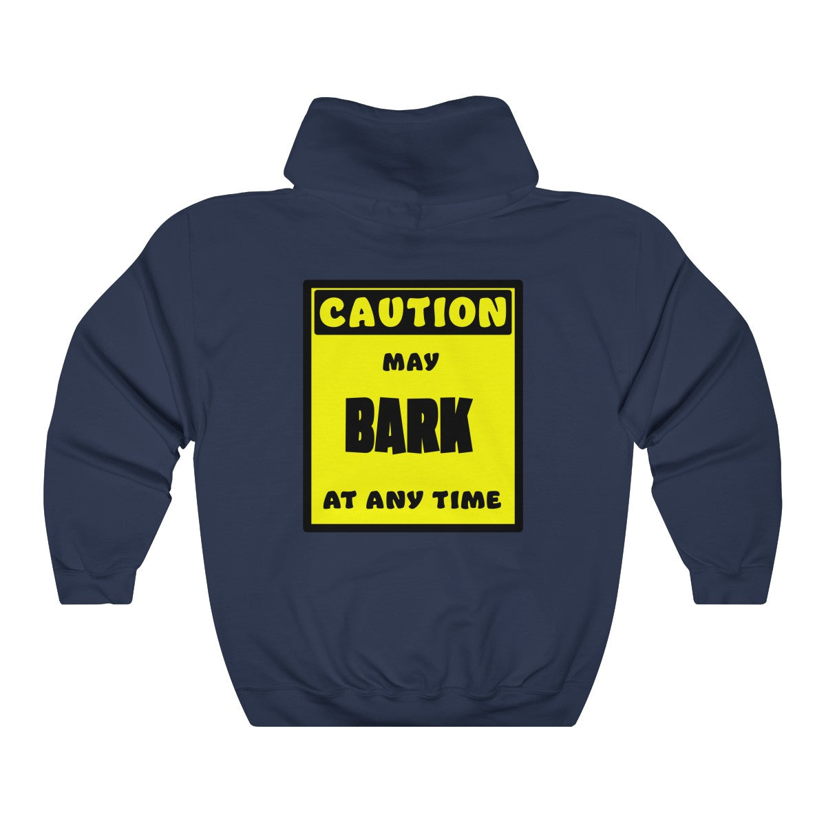 CAUTION! May BARK at any time! - Hoodie Hoodie AFLT-Whootorca Navy Blue S 