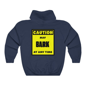 CAUTION! May BARK at any time! - Hoodie Hoodie AFLT-Whootorca Navy Blue S 