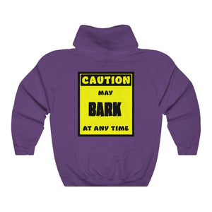CAUTION! May BARK at any time! - Hoodie Hoodie AFLT-Whootorca Purple S 