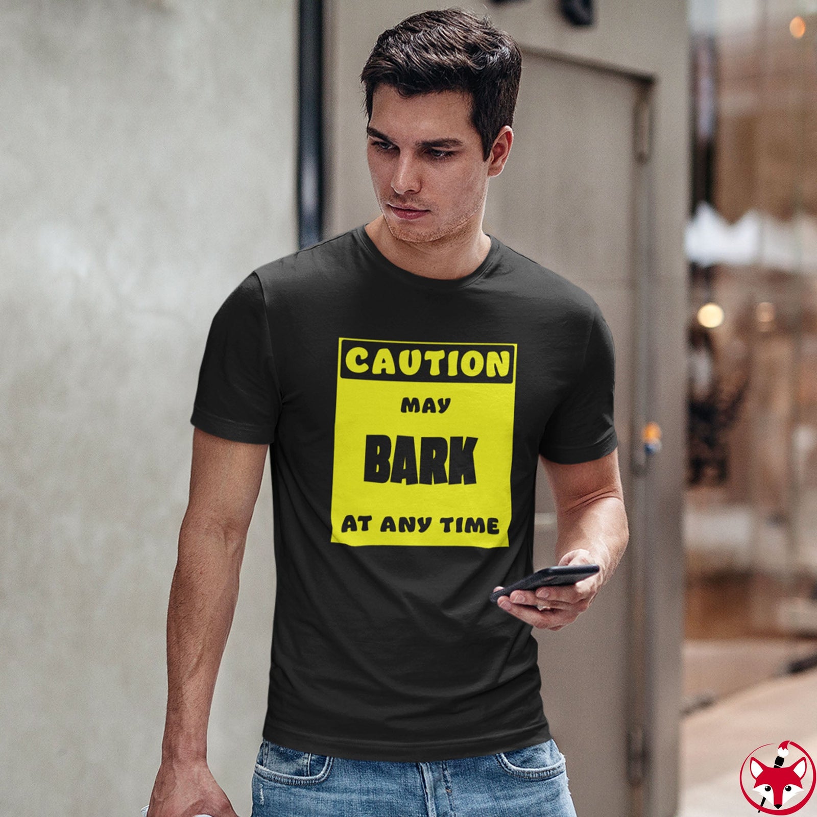 CAUTION! May BARK at any time! - T-Shirt T-Shirt AFLT-Whootorca 