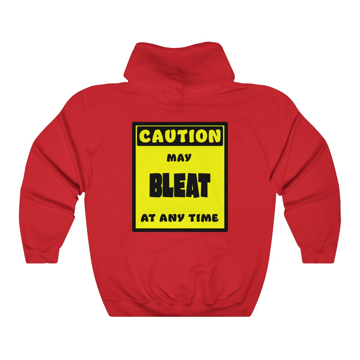 CAUTION! May BLEAT at any time! - Hoodie Hoodie AFLT-Whootorca Red S 