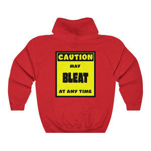 CAUTION! May BLEAT at any time! - Hoodie Hoodie AFLT-Whootorca Red S 