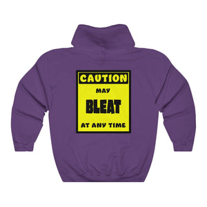 CAUTION! May BLEAT at any time! - Hoodie Hoodie AFLT-Whootorca Purple S 