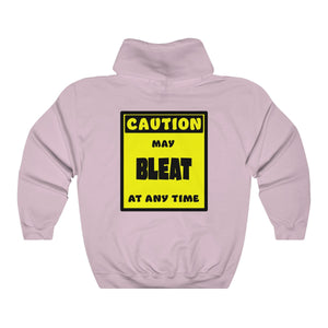 CAUTION! May BLEAT at any time! - Hoodie Hoodie AFLT-Whootorca Light Pink S 