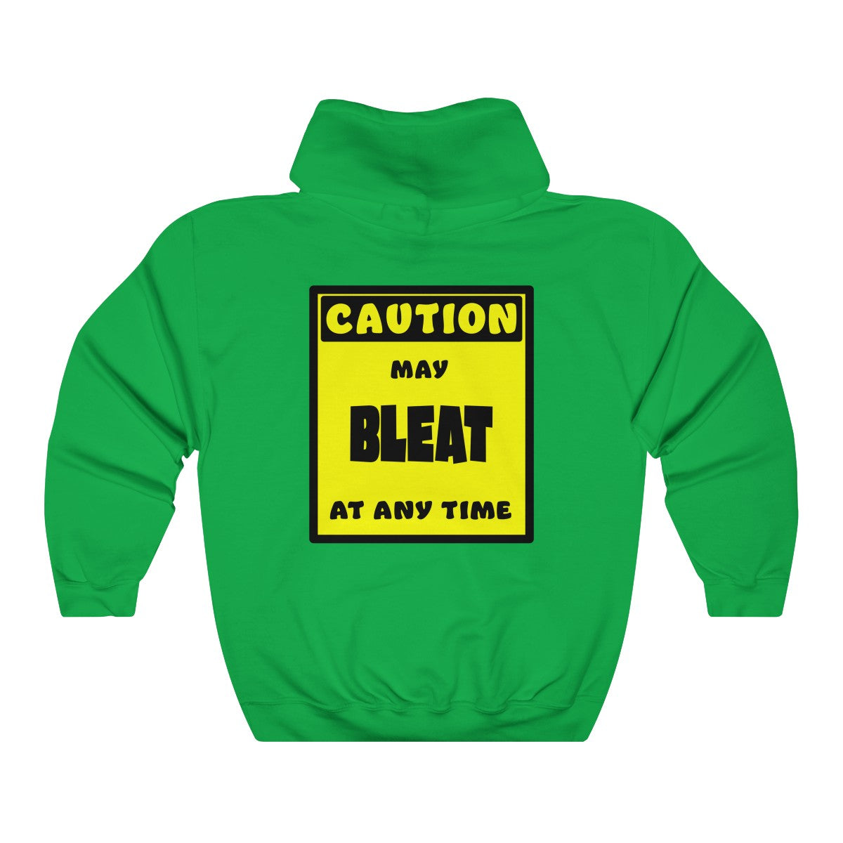 CAUTION! May BLEAT at any time! - Hoodie Hoodie AFLT-Whootorca Green S 