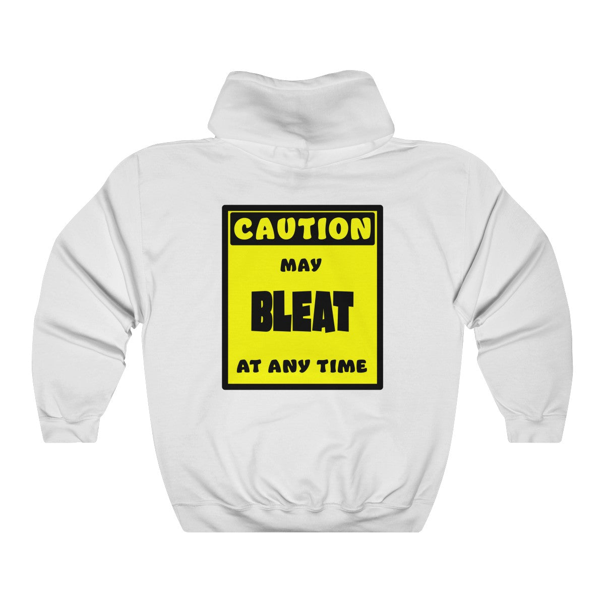 CAUTION! May BLEAT at any time! - Hoodie Hoodie AFLT-Whootorca White S 