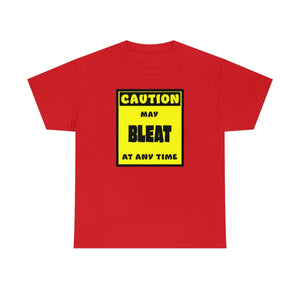 CAUTION! May BLEAT at any time! - T-Shirt T-Shirt AFLT-Whootorca Red S 