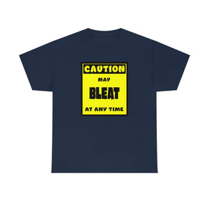 CAUTION! May BLEAT at any time! - T-Shirt T-Shirt AFLT-Whootorca Navy Blue S 