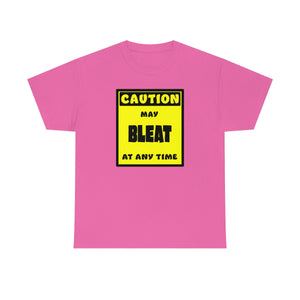 CAUTION! May BLEAT at any time! - T-Shirt T-Shirt AFLT-Whootorca Pink S 