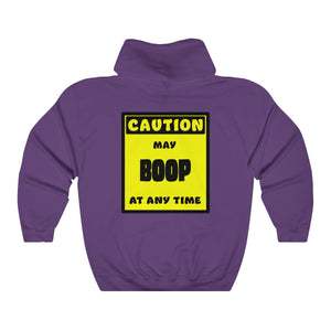 CAUTION! May BOOP at any time! - Hoodie Hoodie AFLT-Whootorca Purple S 