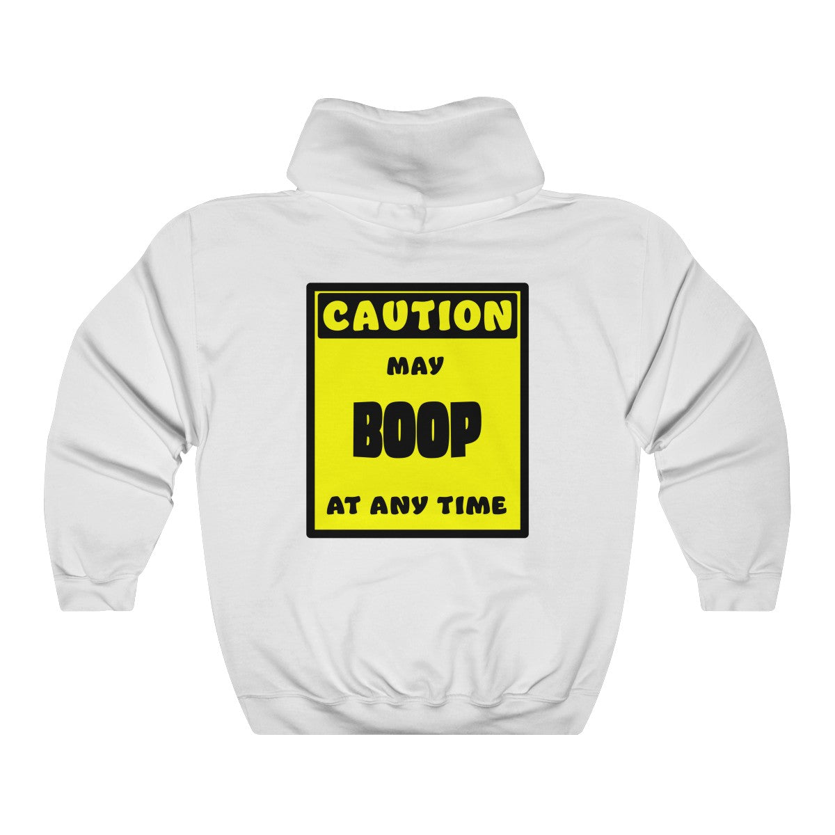 CAUTION! May BOOP at any time! - Hoodie Hoodie AFLT-Whootorca White S 