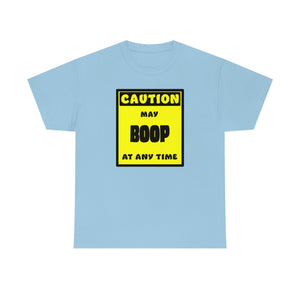 CAUTION! May BOOP at any time! - T-Shirt T-Shirt AFLT-Whootorca Light Blue S 