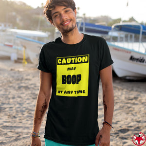 CAUTION! May BOOP at any time! - T-Shirt T-Shirt AFLT-Whootorca 