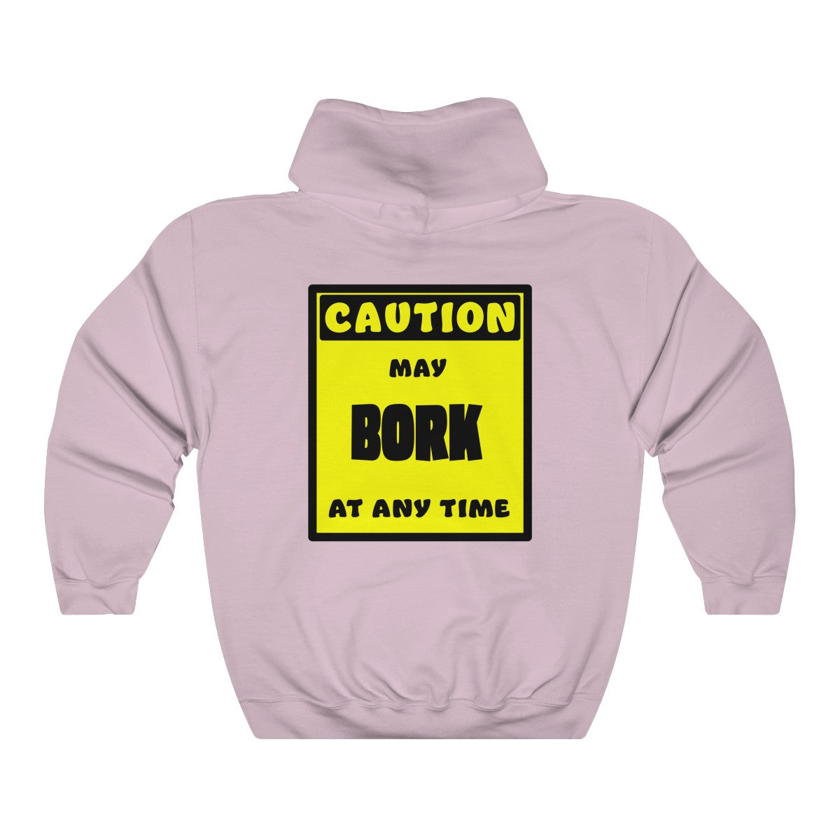 CAUTION! May BORK at any time! - Hoodie Hoodie AFLT-Whootorca Light Pink S 