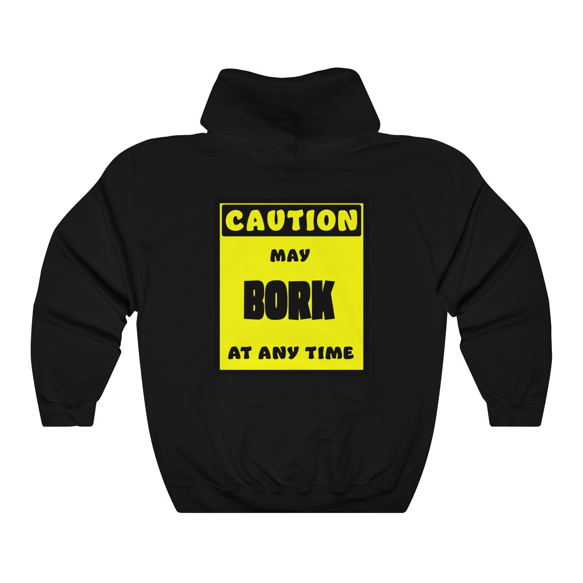 CAUTION! May BORK at any time! - Hoodie Hoodie AFLT-Whootorca Black S 