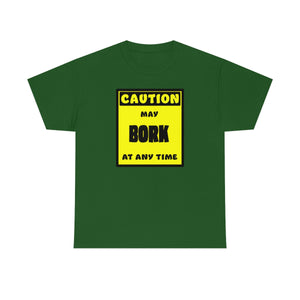 CAUTION! May BORK at any time! - T-Shirt T-Shirt AFLT-Whootorca Green S 