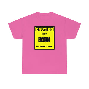 CAUTION! May BORK at any time! - T-Shirt T-Shirt AFLT-Whootorca Pink S 