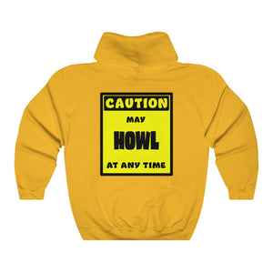 CAUTION! May HOWL at any time! - Hoodie Hoodie AFLT-Whootorca Gold S 