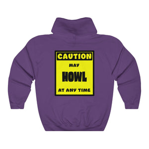 CAUTION! May HOWL at any time! - Hoodie Hoodie AFLT-Whootorca Purple S 