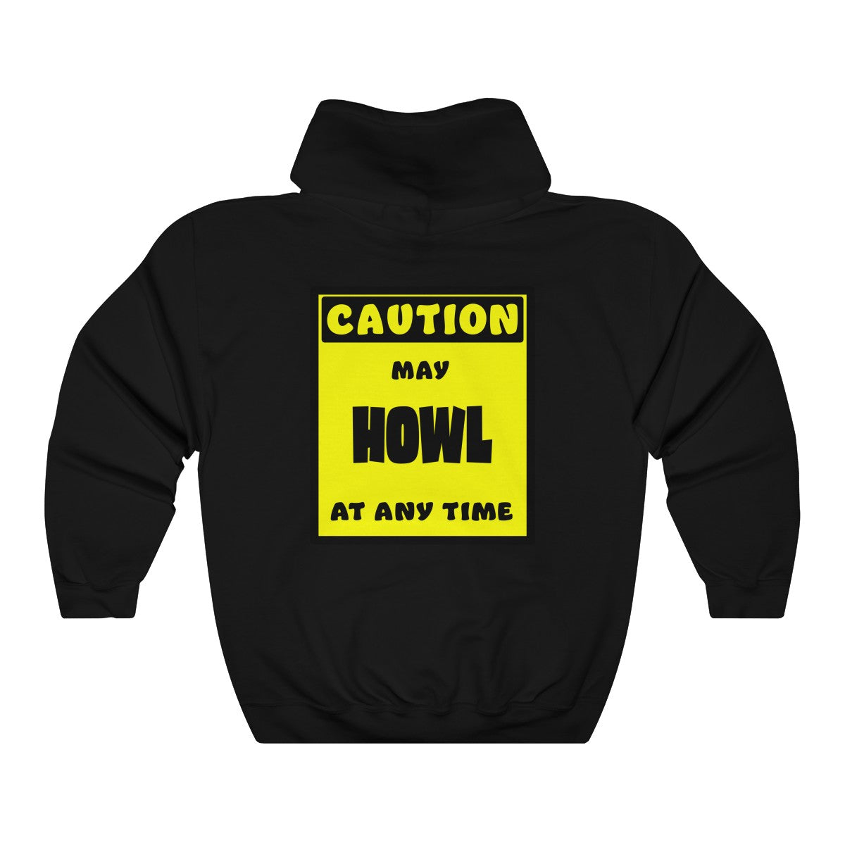 CAUTION! May HOWL at any time! - Hoodie Hoodie AFLT-Whootorca Black S 